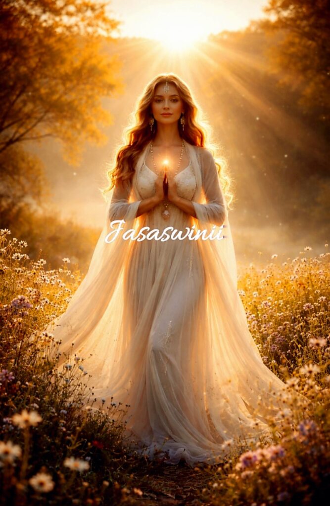 jas-divine-spiritual-connection-morning-sun.jpg
A serene young woman meditating in a sunlit divine garden, radiating spiritual energy and connecting with the universe